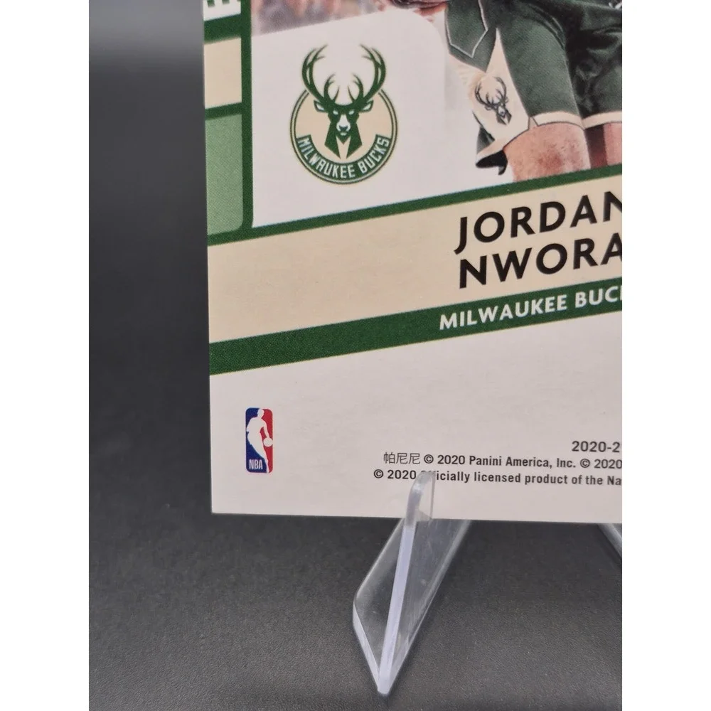 2020-21 Panini Donruss Jordan Nwora #SG-JNW Rookie Signature Series Holo (RC,AU)